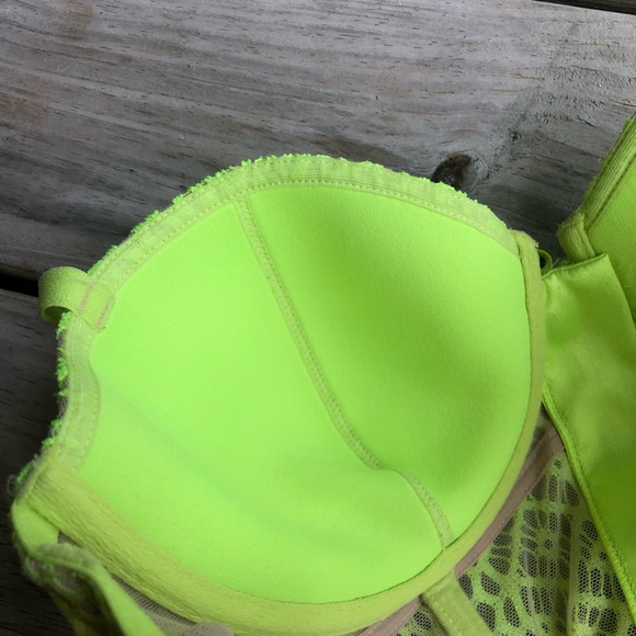 Victoria’s Secret Very Sexy Lined Demi Neon Bra - Picture 4 of 8